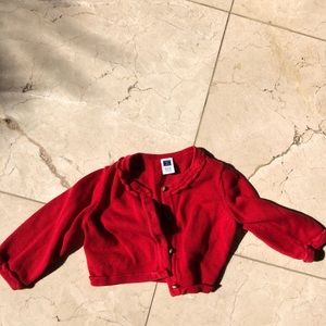 6-12 months Red sweater
